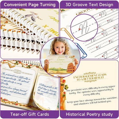 Cursive Magic Grooved Workbook: Master Elegant Writing